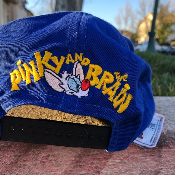 Vintage Pinky and the Brain Snapback Hat - Picture 2 of 4